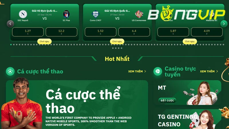 Người chơi có thể liên hệ với mọi vấn đề phát sinh ở nhà cái